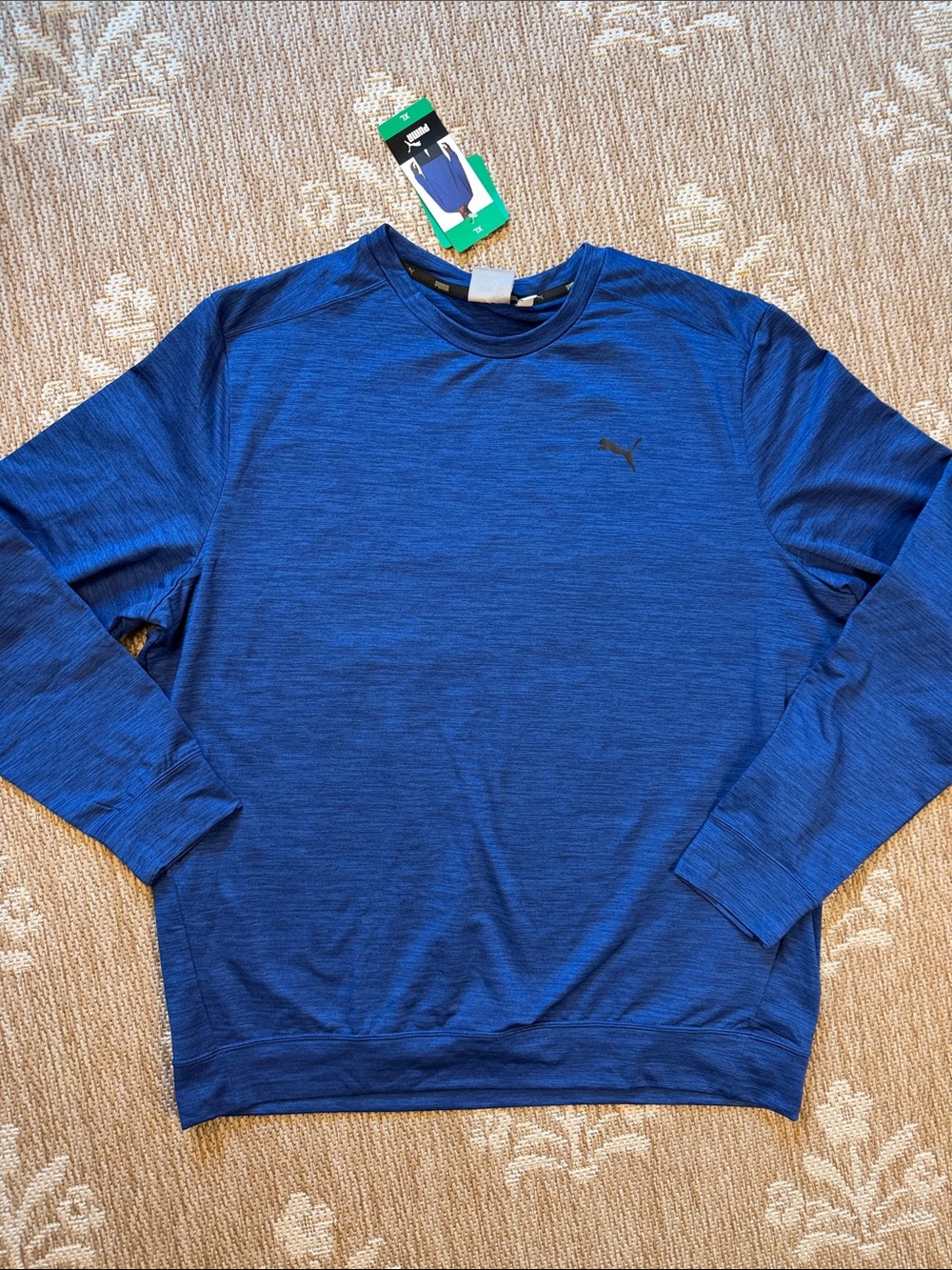NWT Puma Men’s Royal Blue Crewneck Sweatshirt